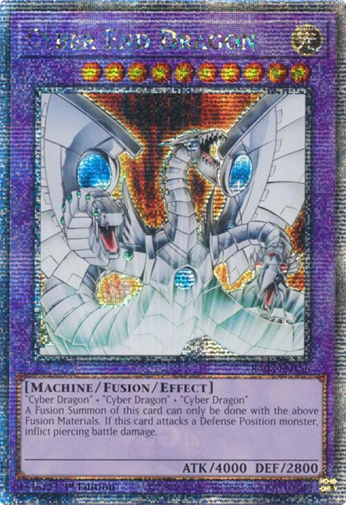 Cyber End Dragon (Quarter Century Secret Rare) [RA03-EN156] Quarter Century Secret Rare | Exor Games Bridgewater