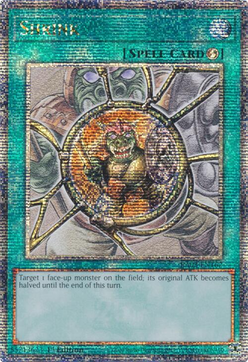 Shrink (Quarter Century Secret Rare) [RA03-EN162] Quarter Century Secret Rare | Exor Games Bridgewater