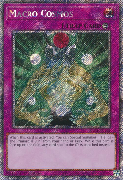 Macro Cosmos (Platinum Secret Rare) [RA03-EN164] Platinum Secret Rare | Exor Games Bridgewater