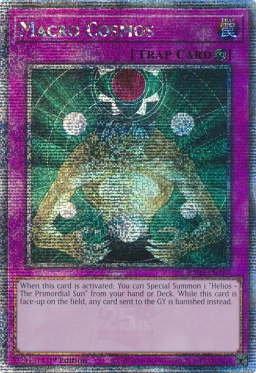Macro Cosmos (Quarter Century Secret Rare) [RA03-EN164] Quarter Century Secret Rare | Exor Games Bridgewater