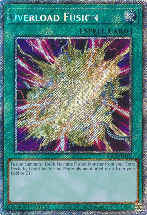 Overload Fusion (Platinum Secret Rare) [RA03-EN169] Platinum Secret Rare | Exor Games Bridgewater