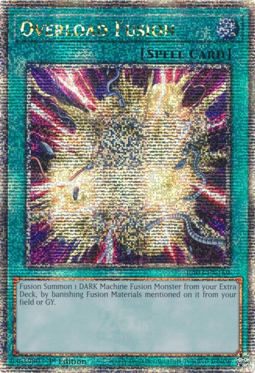 Overload Fusion (Quarter Century Secret Rare) [RA03-EN169] Quarter Century Secret Rare | Exor Games Bridgewater
