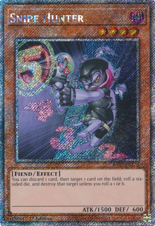 Snipe Hunter (Platinum Secret Rare) [RA03-EN170] Platinum Secret Rare | Exor Games Bridgewater