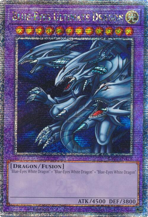 Blue-Eyes Ultimate Dragon (Quarter Century Secret Rare) [RA03-EN178] Quarter Century Secret Rare | Exor Games Bridgewater