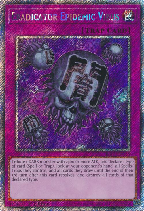 Eradicator Epidemic Virus (Platinum Secret Rare) [RA03-EN183] Platinum Secret Rare | Exor Games Bridgewater
