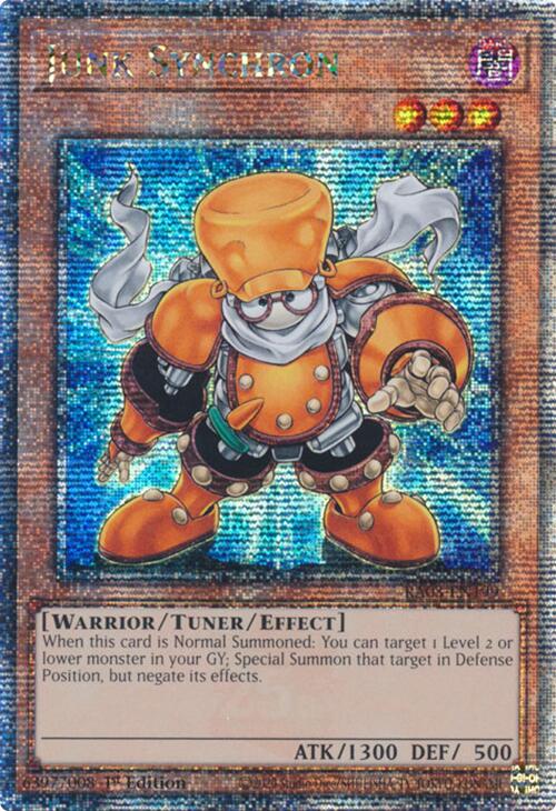 Junk Synchron (Quarter Century Secret Rare) [RA03-EN199] Quarter Century Secret Rare | Exor Games Bridgewater
