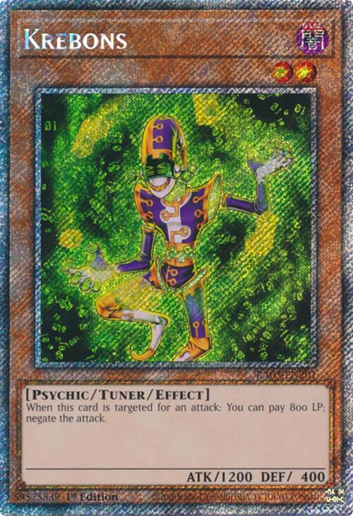 Krebons (Platinum Secret Rare) [RA03-EN201] Platinum Secret Rare | Exor Games Bridgewater