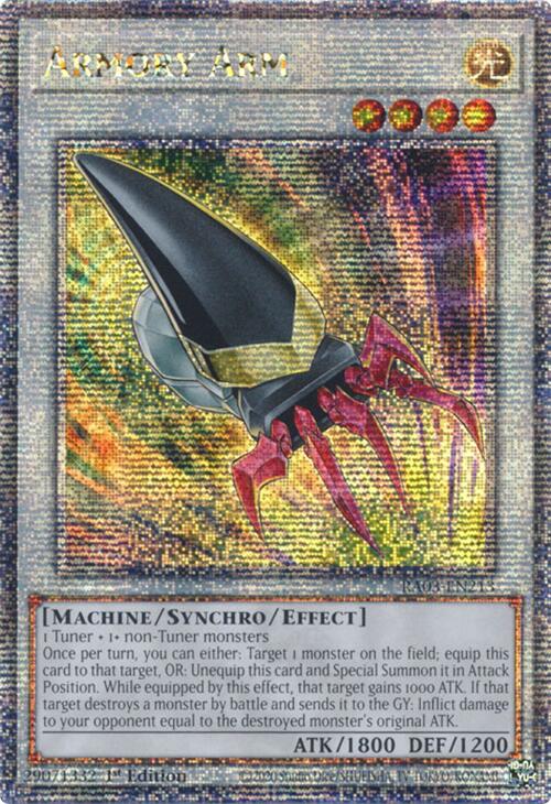 Armory Arm (Quarter Century Secret Rare) [RA03-EN213] Quarter Century Secret Rare | Exor Games Bridgewater