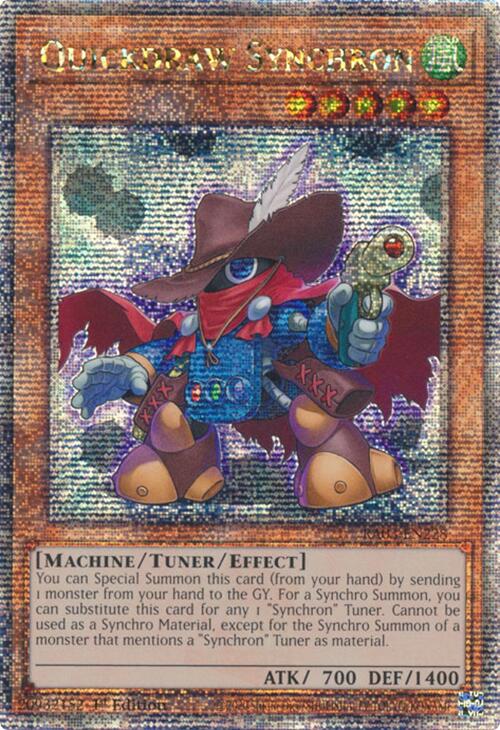 Quickdraw Synchron (Quarter Century Secret Rare) [RA03-EN228] Quarter Century Secret Rare | Exor Games Bridgewater