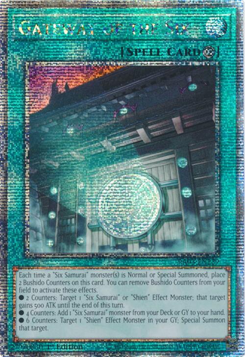 Gateway of the Six (Quarter Century Secret Rare) [RA03-EN229] Quarter Century Secret Rare | Exor Games Bridgewater