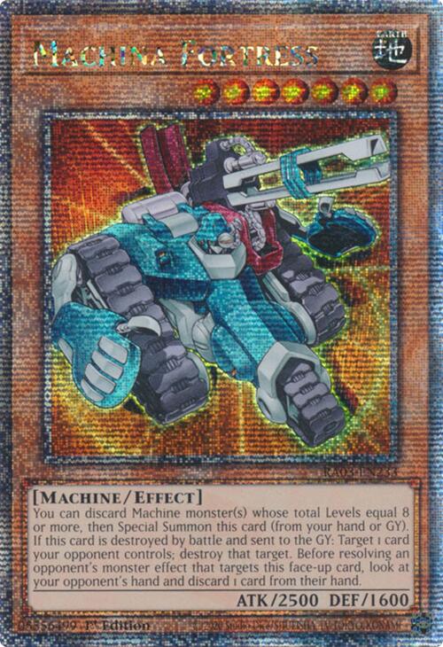 Machina Fortress (Quarter Century Secret Rare) [RA03-EN233] Quarter Century Secret Rare | Exor Games Bridgewater