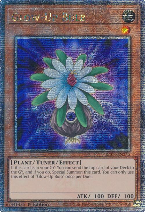 Glow-Up Bulb (Quarter Century Secret Rare) [RA03-EN245] Quarter Century Secret Rare | Exor Games Bridgewater