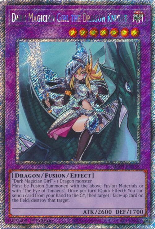 Dark Magician Girl the Dragon Knight (Platinum Secret Rare) [RA03-EN258] Platinum Secret Rare | Exor Games Bridgewater