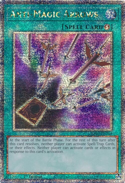 Anti-Magic Arrows (Quarter Century Secret Rare) [RA03-EN264] Quarter Century Secret Rare | Exor Games Bridgewater