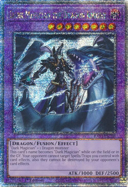 Dark Magician the Dragon Knight (Quarter Century Secret Rare) [RA03-EN268] Quarter Century Secret Rare | Exor Games Bridgewater