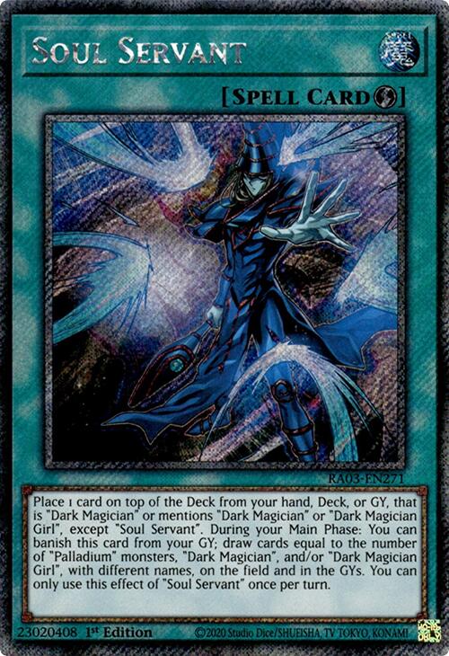 Soul Servant (Platinum Secret Rare) [RA03-EN271] Platinum Secret Rare | Exor Games Bridgewater