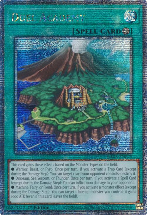 Duel Academy (card) (Quarter Century Secret Rare) [RA03-EN275] Quarter Century Secret Rare | Exor Games Bridgewater