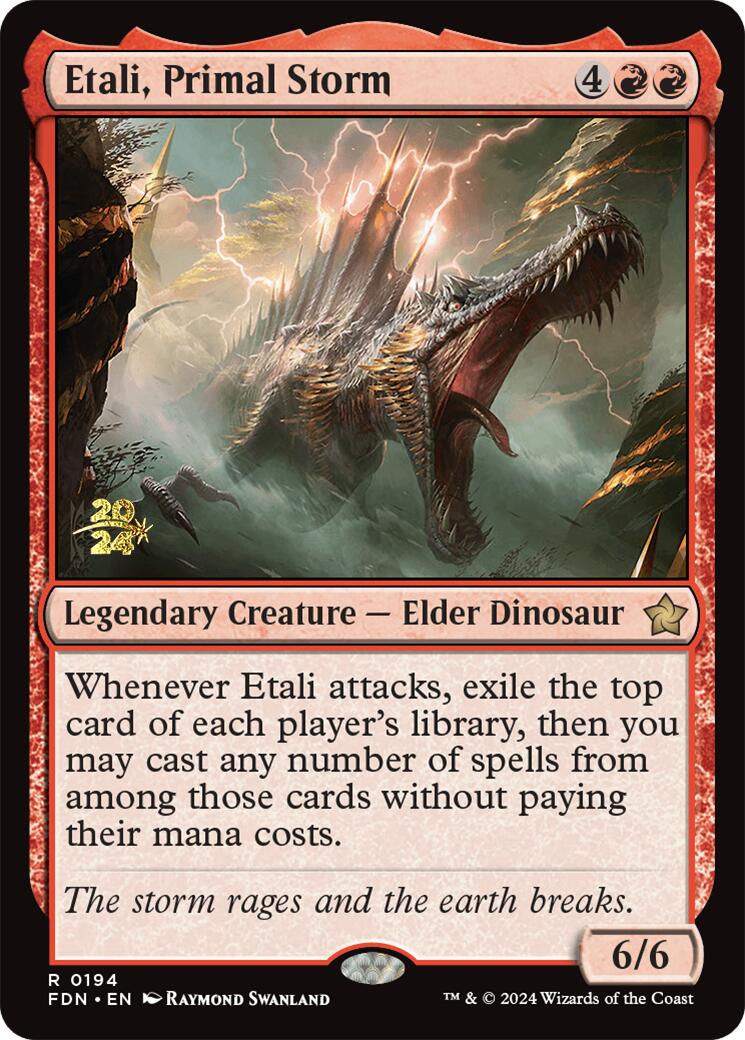 Etali, Primal Storm [Foundations Prerelease Promos] | Exor Games Bridgewater