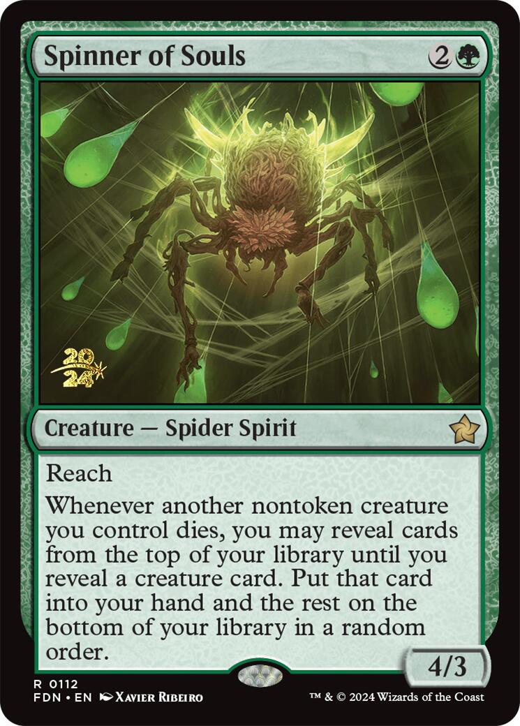 Spinner of Souls [Foundations Prerelease Promos] | Exor Games Bridgewater