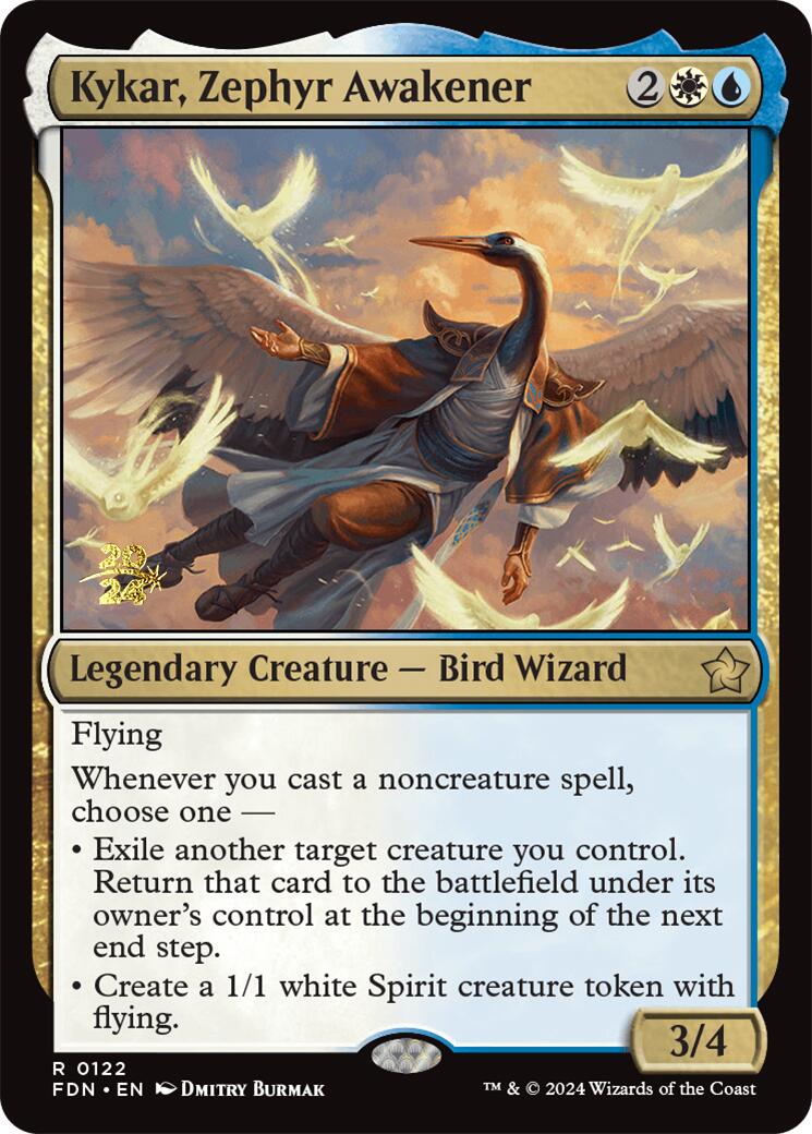 Kykar, Zephyr Awakener [Foundations Prerelease Promos] | Exor Games Bridgewater