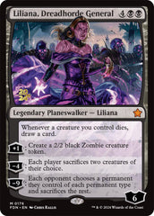 Liliana, Dreadhorde General [Foundations Prerelease Promos] | Exor Games Bridgewater