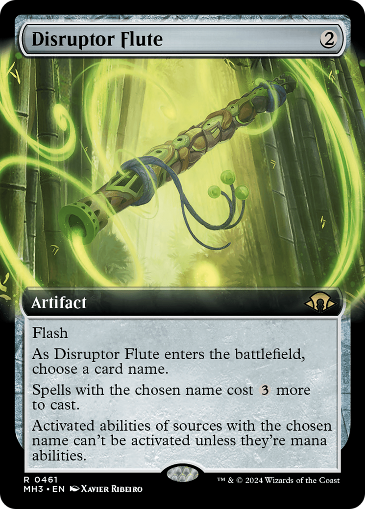 Disruptor Flute (Extended Art) [Modern Horizons 3] | Exor Games Bridgewater