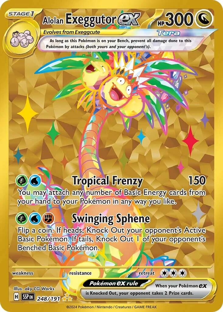 Alolan Exeggutor ex (248/191) [Scarlet & Violet: Surging Sparks] | Exor Games Bridgewater