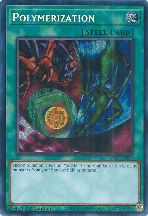 Polymerization (Alternate Art) (Secret Rare) [RA03-EN051] Secret Rare | Exor Games Bridgewater