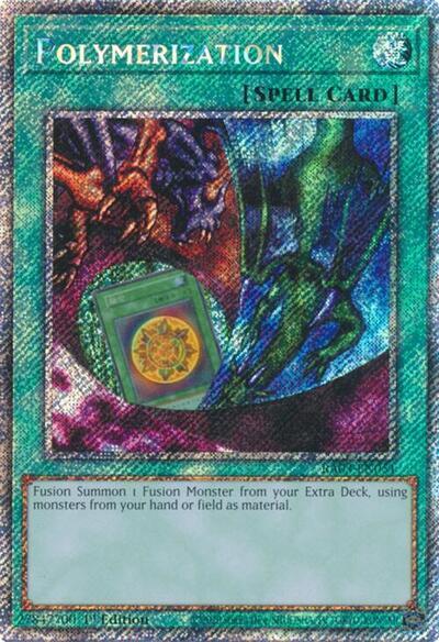 Polymerization (Alternate Art) (Platinum Secret Rare) [RA03-EN051] Platinum Secret Rare | Exor Games Bridgewater