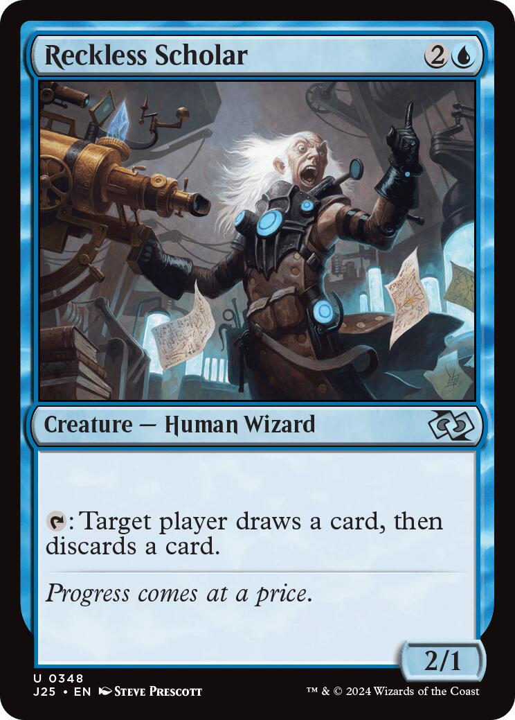 Reckless Scholar [Foundations Jumpstart] | Exor Games Bridgewater