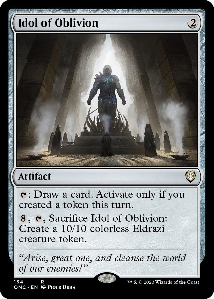 Idol of Oblivion [Phyrexia: All Will Be One Commander] | Exor Games Bridgewater