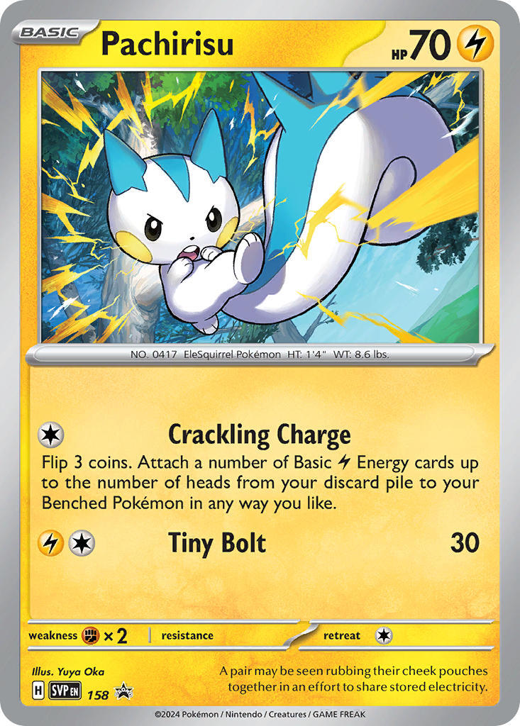 Pachirisu (158) [Scarlet & Violet: Black Star Promos] | Exor Games Bridgewater