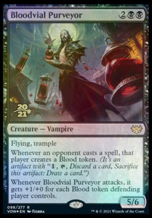 Bloodvial Purveyor [Innistrad: Crimson Vow Prerelease Promos] | Exor Games Bridgewater