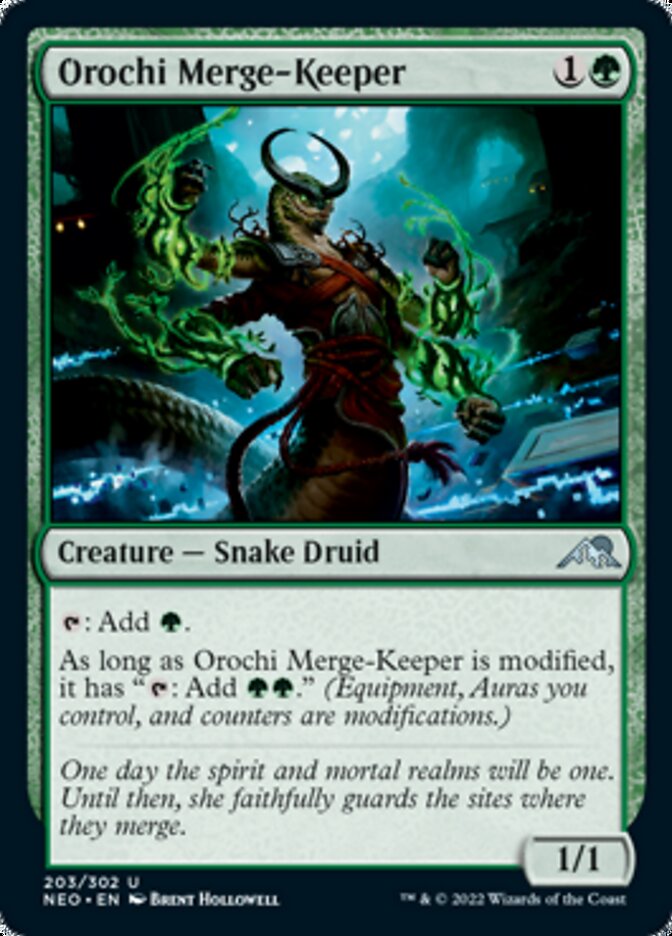 Orochi Merge-Keeper [Kamigawa: Neon Dynasty] | Exor Games Bridgewater