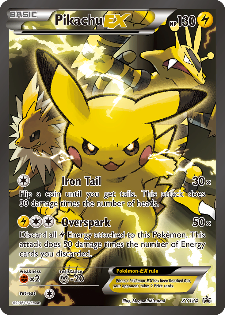 Pikachu EX (XY124) [XY: Black Star Promos] | Exor Games Bridgewater