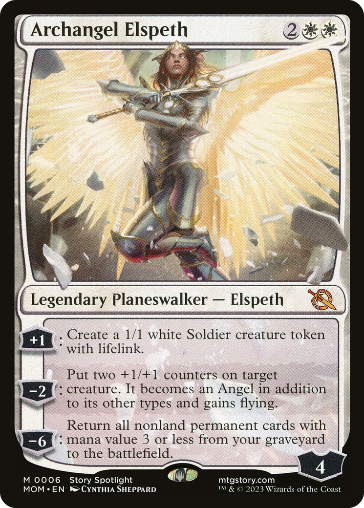 Archangel Elspeth [March of the Machine] | Exor Games Bridgewater