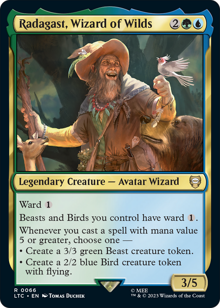 Radagast, Wizard of Wilds [The Lord of the Rings: Tales of Middle-Earth Commander] | Exor Games Bridgewater