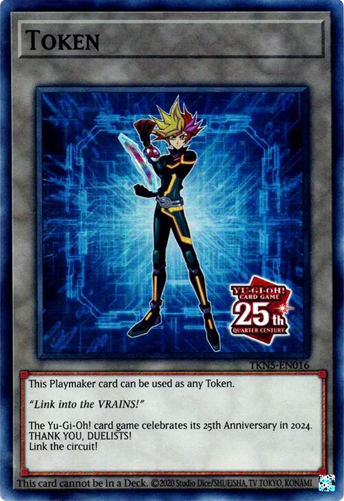 Token: Playmaker [TKN5-EN016] Super Rare | Exor Games Bridgewater