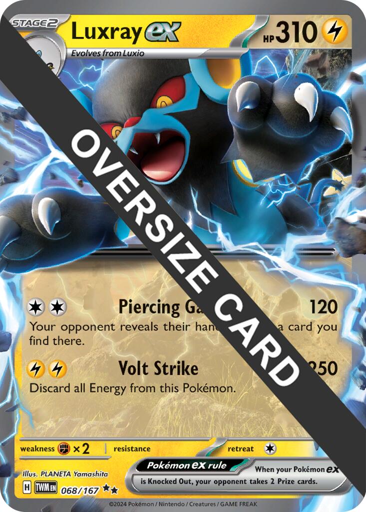 Luxray ex (068/167) (Jumbo Card) [Miscellaneous Cards] | Exor Games Bridgewater