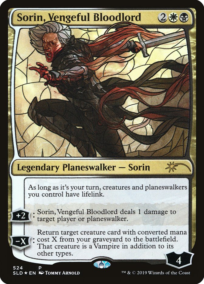 Sorin, Vengeful Bloodlord (Stained Glass) [Secret Lair Drop Promos] | Exor Games Bridgewater