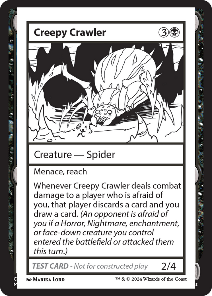 Creepy Crawler [Mystery Booster 2 Playtest Cards] | Exor Games Bridgewater