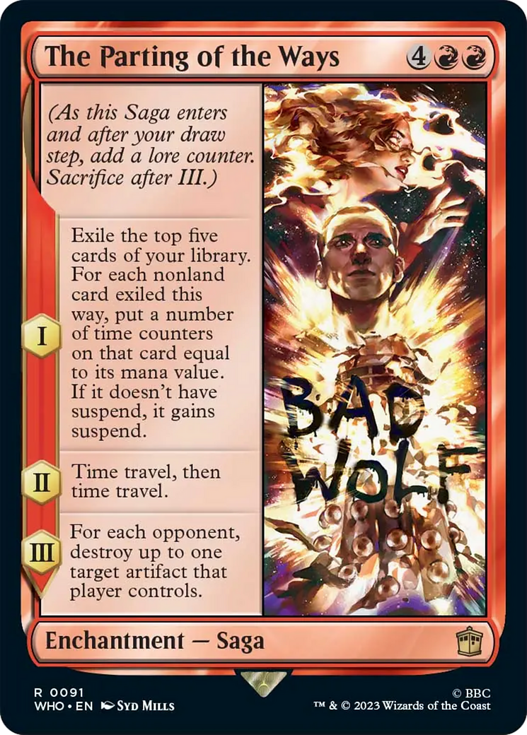 The Parting of the Ways [Doctor Who] | Exor Games Bridgewater