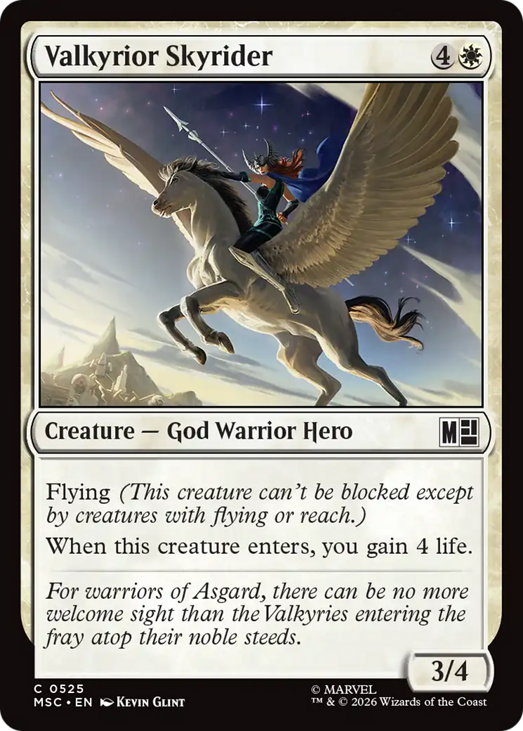 Valkyrior Skyrider [Marvel Super Heroes Commander] | Exor Games Bridgewater