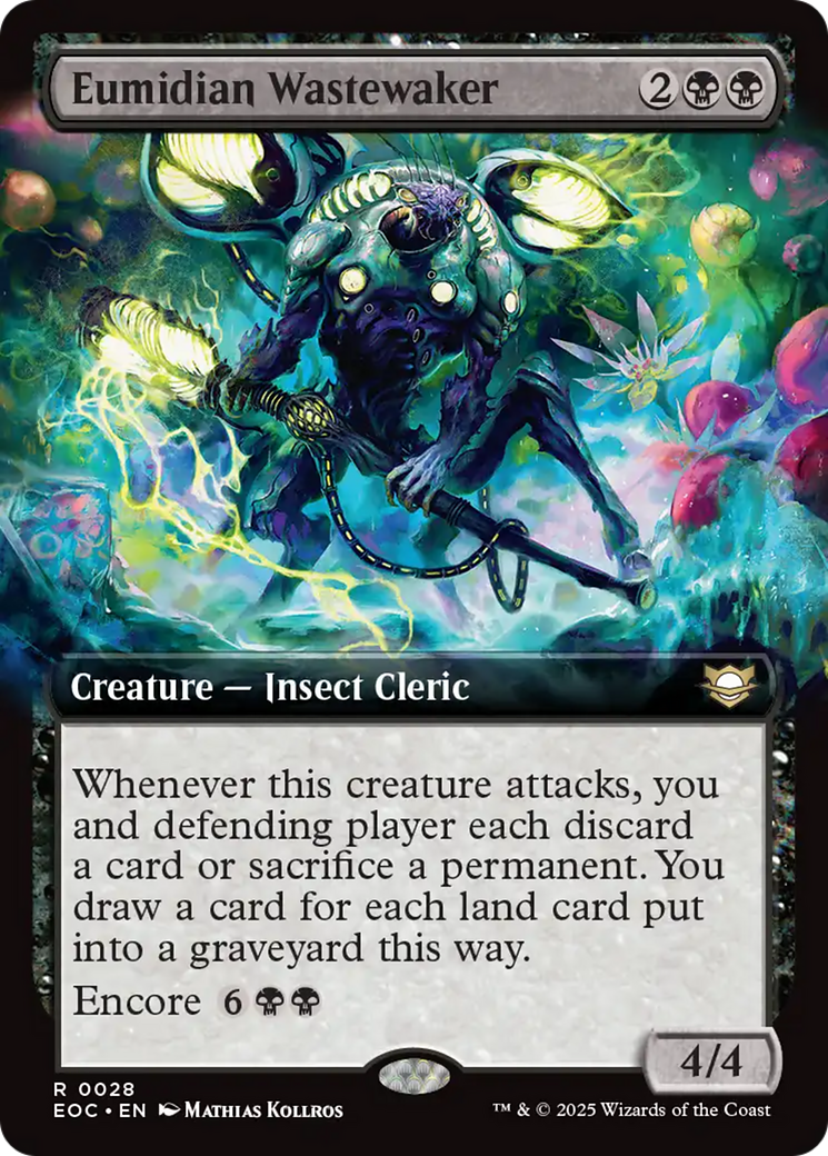 Eumidian Wastewaker (Extended Art) [Edge of Eternities Commander] | Exor Games Bridgewater