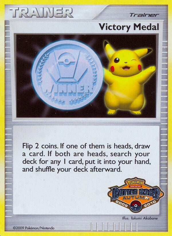 Victory Medal (2009-2010) (Battle Road Autumn) [League & Championship Cards] | Exor Games Bridgewater