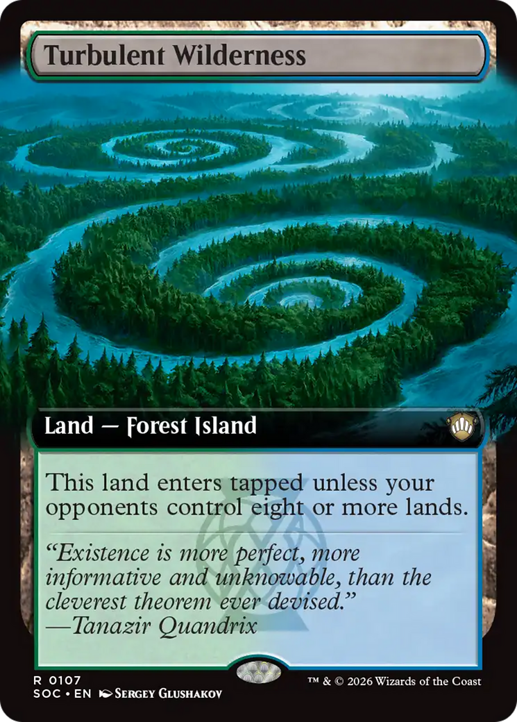 Turbulent Wilderness (Extended Art) [Secrets of Strixhaven Commander] | Exor Games Bridgewater