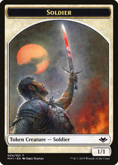 Angel (002) // Soldier (004) Double-Sided Token [Modern Horizons Tokens] | Exor Games Bridgewater