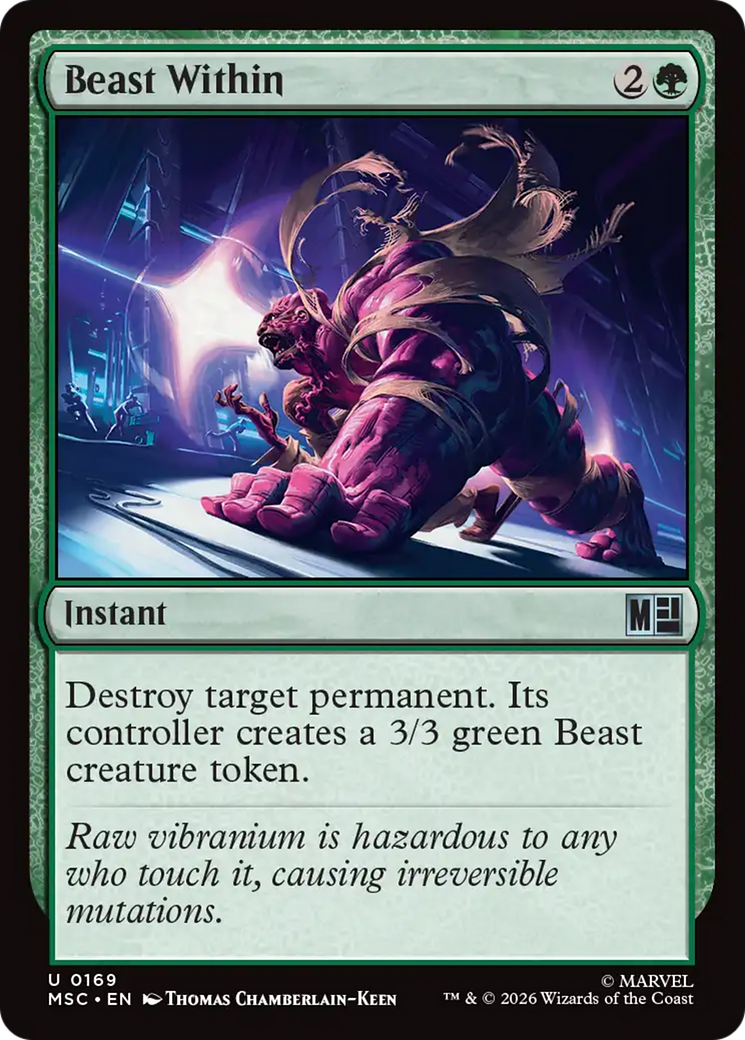 Beast Within [Marvel Super Heroes Commander] | Exor Games Bridgewater