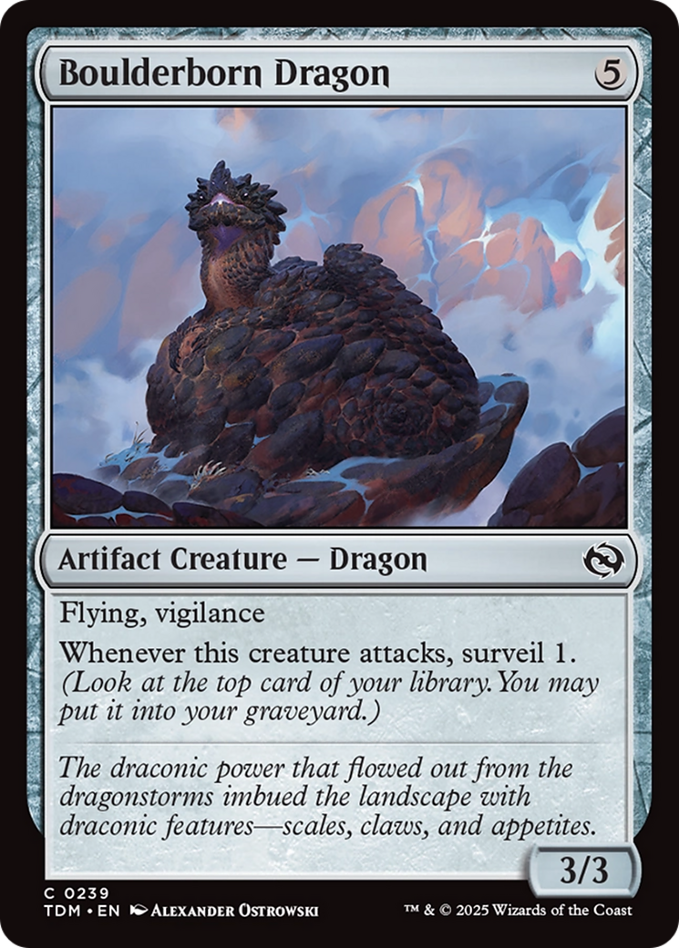 Boulderborn Dragon [Tarkir: Dragonstorm] | Exor Games Bridgewater