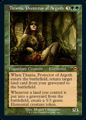 Titania, Protector of Argoth (Retro Foil Etched) [Modern Horizons 2] | Exor Games Bridgewater